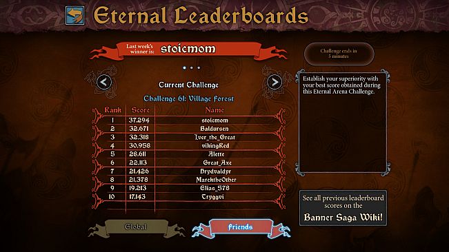 The Banner Saga 3 - Eternal Arena