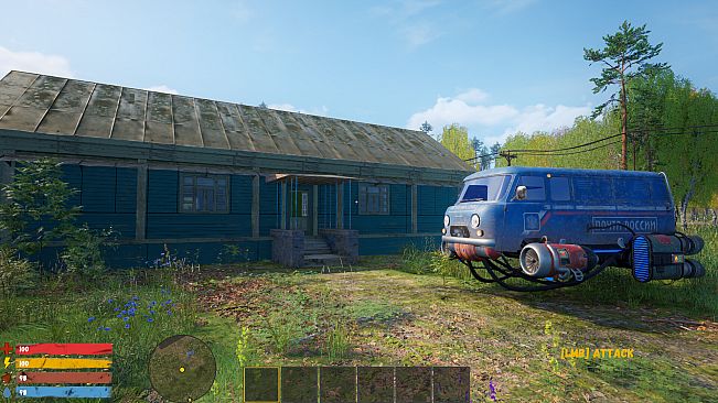 Russian Village Simulator on Mars