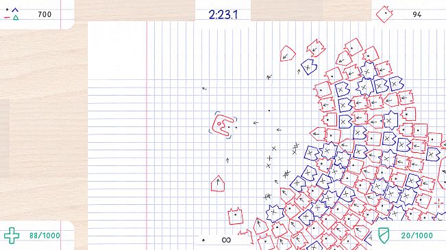 Squared Notebook Fight