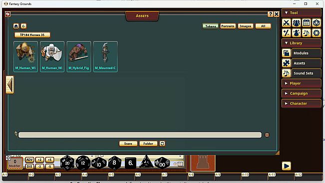 Fantasy Grounds - Devin Night Pack 184: Heroic Characters 35