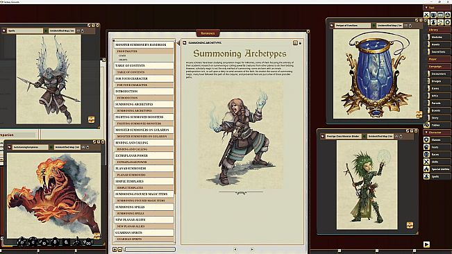 Fantasy Grounds - Pathfinder RPG - Pathfinder Companion: Monster Summoner's Handbook