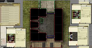 Fantasy Grounds - Pathfinder RPG - Flip-Tiles - Fortress Walls and Towers Expansion