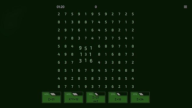 Scared Numbers