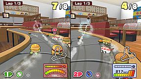 SUSHI vs BURGER Race