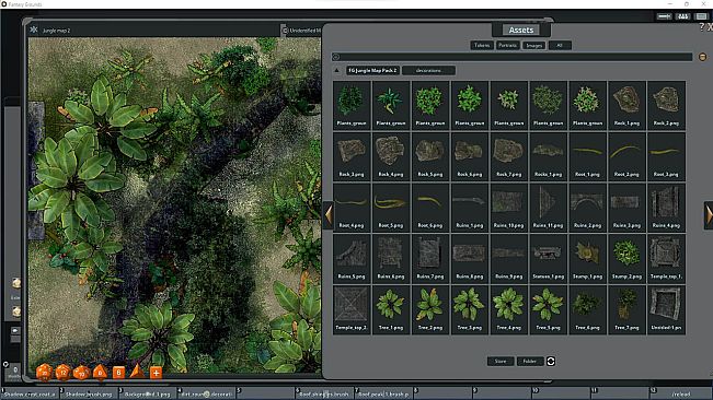 Fantasy Grounds - FG Jungle Map Pack 2