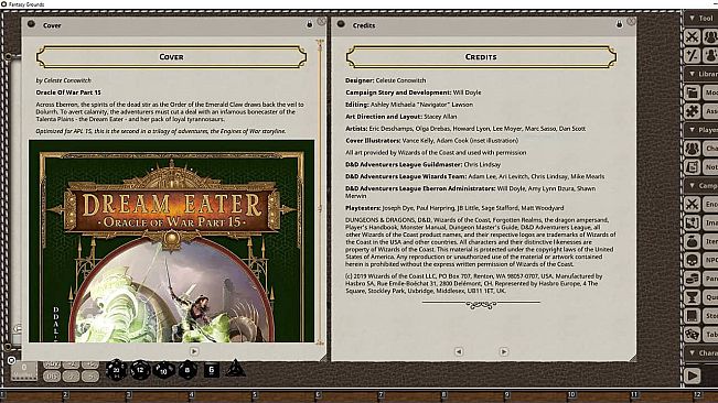 Fantasy Grounds - D&D Adventurers League EB-15 Dream Eater