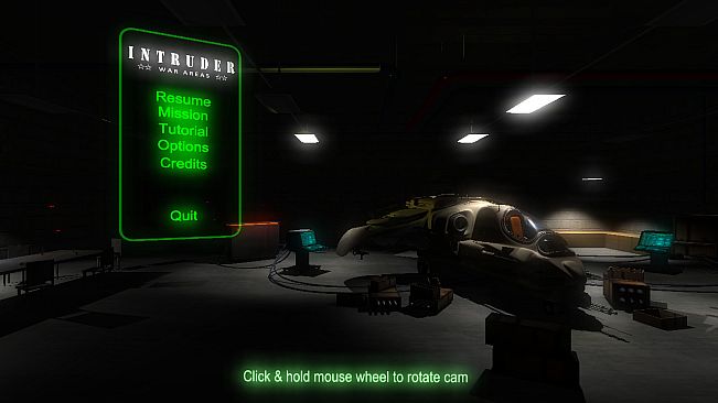 INTRUDER - WAR AREAS