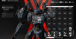 DAEMON X MACHINA - Arsenal Decals Bundle - The Brushstrokes of Souun Takeda