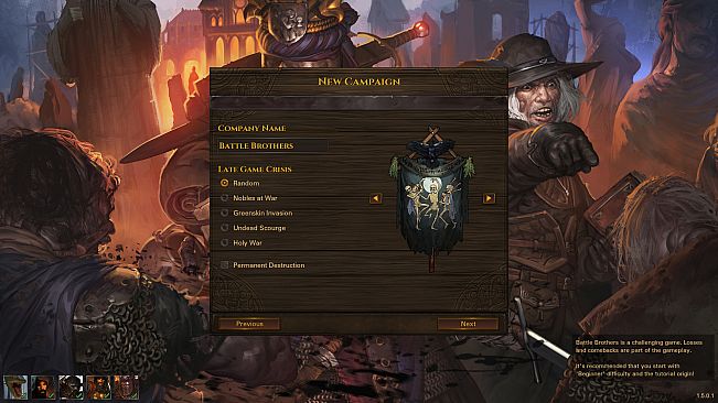 Battle Brothers - Of Flesh and Faith