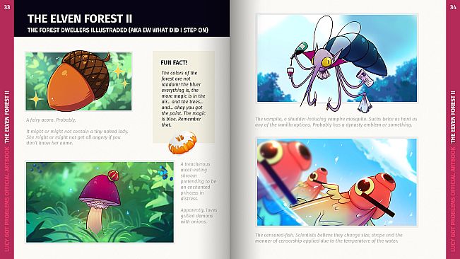 Lucy Got Problems - Artbook and Wallpapers (Silver Edition)