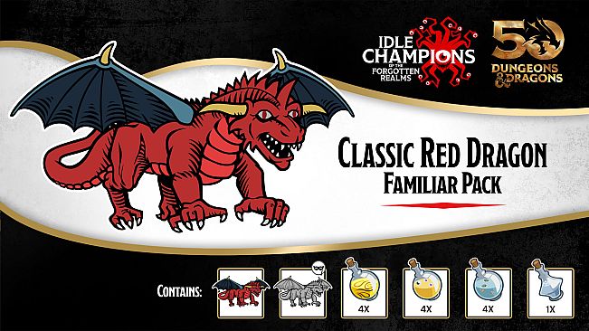 Pakiet chowańca Klasyczny Czerwony Smok