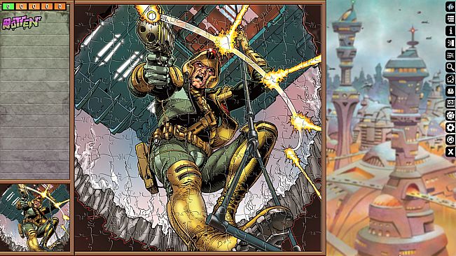 Pixel Puzzles Ultimate - Puzzle Pack: 2000 AD