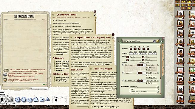 Fantasy Grounds - Deadlands Reloaded: Abracadabra and an Arab Cadaver (Savage Worlds)