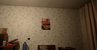 Russian Train Trip 3 - Gorbachev's posters in the apartment