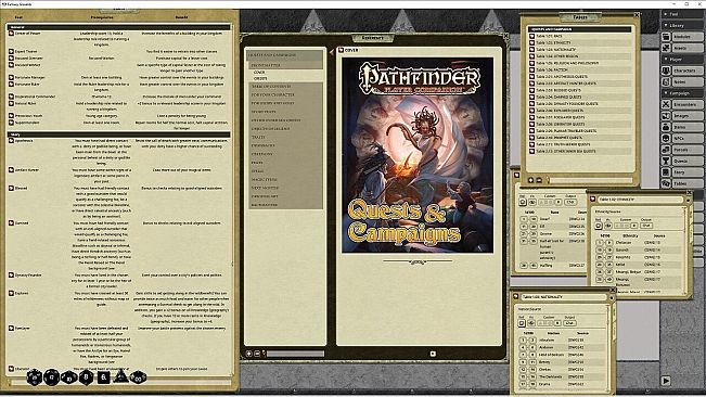 Fantasy Grounds - Pathfinder RPG - Pathfinder Companion: Quests and Campaigns