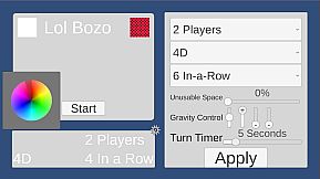 MultiDimensional 4-in-a-row