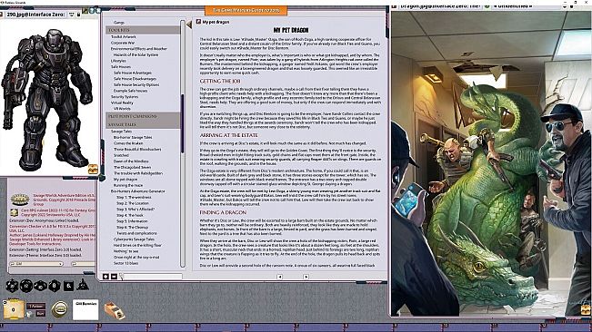 Fantasy Grounds - Interface Zero 3.0: The Game Master's Guide to 2095