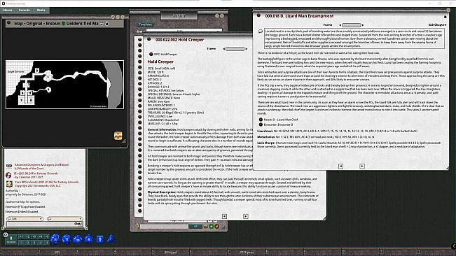 Fantasy Grounds - Advanced Adventures #5: The Flaming Footprints of Jilanth