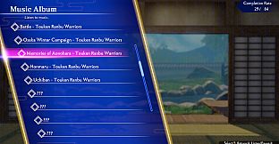 Touken Ranbu Warriors - Additional Music 5-piece Set