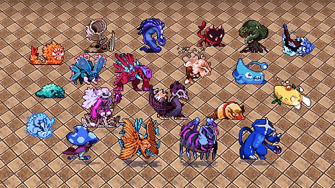 RPG Developer Bakin Mokemo Factory MONSTER PIXEL PACK Vol.4