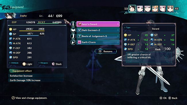 Dragon Star Varnir High Class All Characters Weapon Set