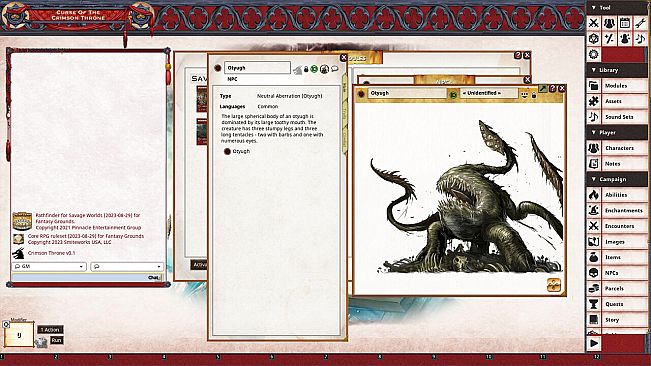 Fantasy Grounds - Pathfinder(R) for Savage Worlds: Curse of the Crimson Throne - Book 3: Escape from Old Korvosa
