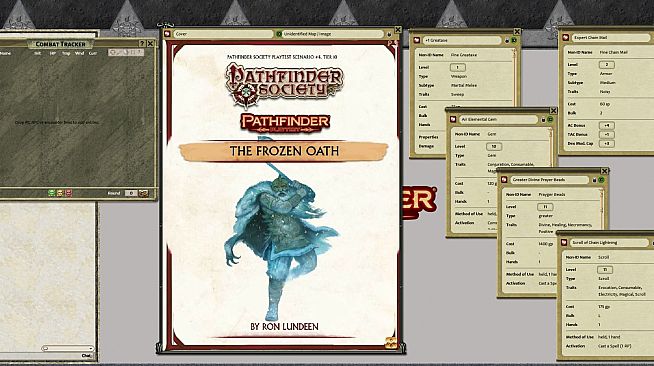 Fantasy Grounds - Pathfinder Society Playtest Scenario #4: The Frozen Oath (PFRPG2)