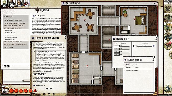 Fantasy Grounds - Pathfinder RPG - War for the Crown AP 1: Crownfall (PFRPG)