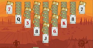 Solitaire Match 2 Cards. Thanksgiving Day