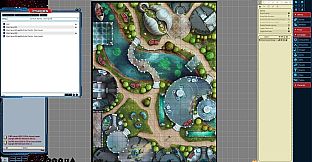 Fantasy Grounds - Starfinder RPG - Flip-Mat - Urban Sprawl