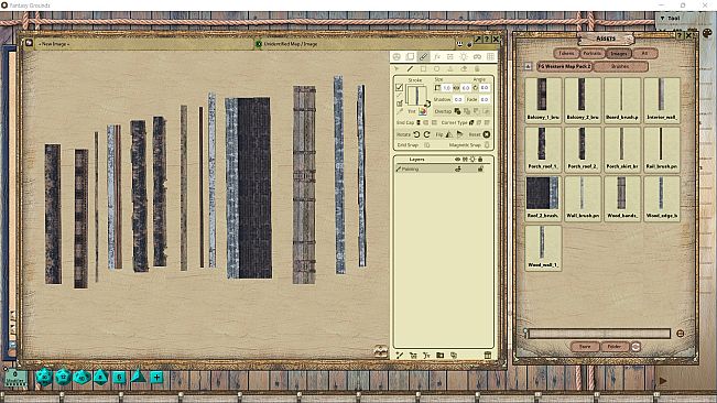 Fantasy Grounds - FG Western Map Pack 2