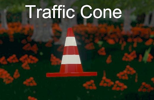 Hide and Seek - Traffic Cone