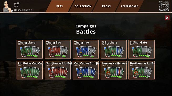 Fate of the Three Kingdoms