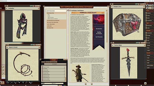 Fantasy Grounds - Pathfinder RPG - Campaign Setting: Lost Treasures