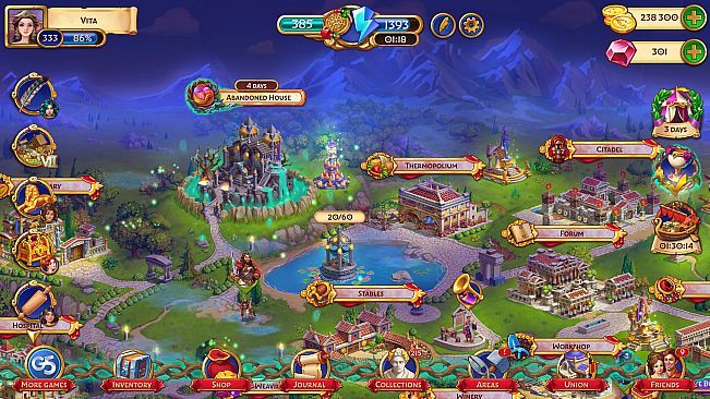 Jewels of Rome: Match-3 Game and City Builder