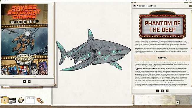 Fantasy Grounds - Savage Saturday Cinema: Phantom of the Deep