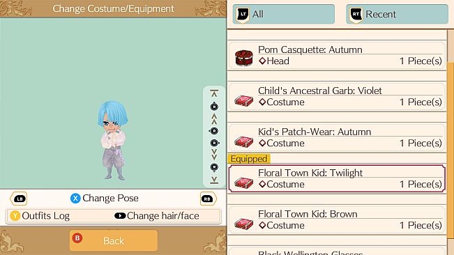 Autumn Colors Set - WorldNeverland - Daily Life in the Elnea Kingdom - Another Life Adventure