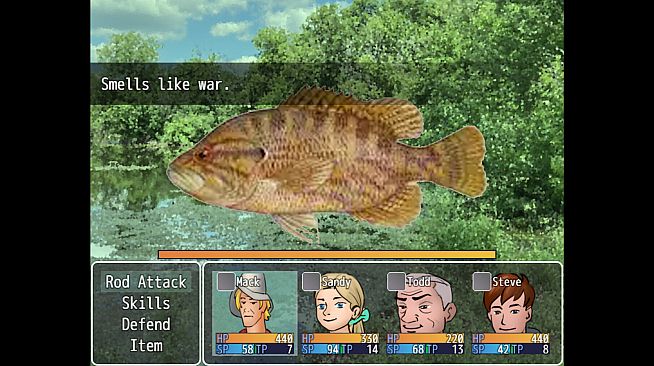 Deep Trouble: A Fishing RPG