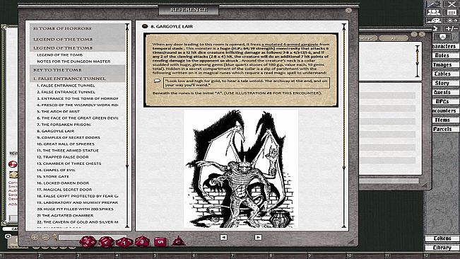 Fantasy Grounds - D&D Classics: S1 Tomb of Horrors (1E)