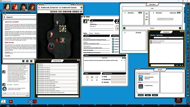 Fantasy Grounds - Fate Accelerated Theme