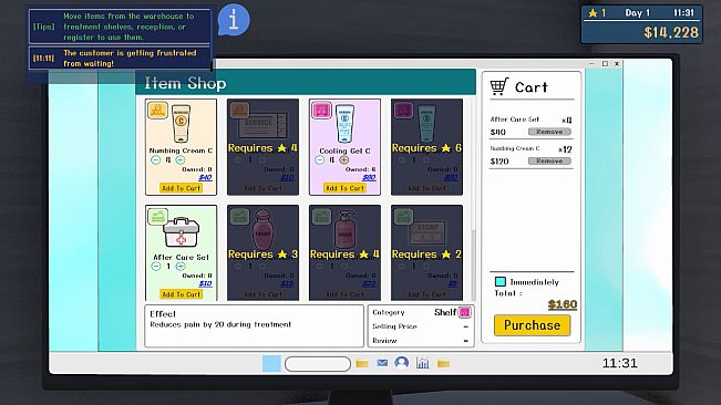 Hair Removal Salon Simulator