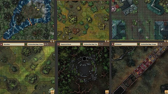 Fantasy Grounds - Map Collection - The Haunted
