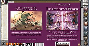 Fantasy Grounds - PFRPG Compatible Adventure: The Lost City of Bransik - One on One Adventure #16