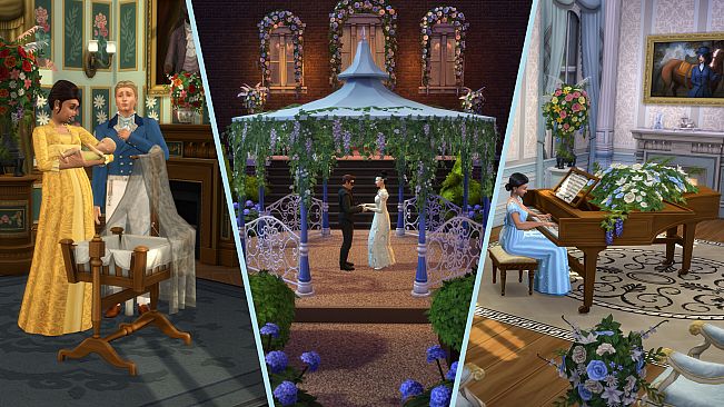 The Sims 4 Lady Bridgerton's Masquerade Ball Digital Content