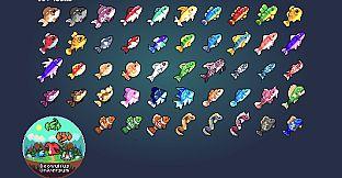 PIXELART FISH ICONS PACK