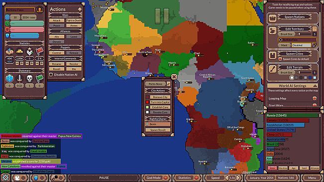 Ages of Conflict: World War Simulator