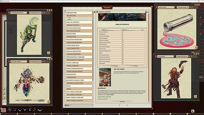 Fantasy Grounds - Pathfinder RPG - Pathfinder Companion: Familiar Folio