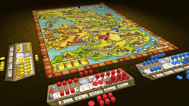 Tabletopia - Hansa Teutonica + Expansions