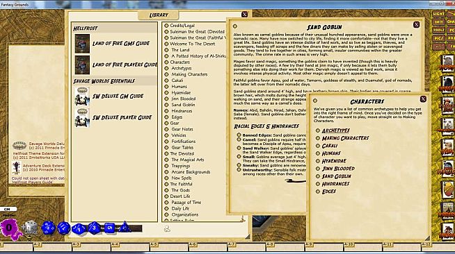 Fantasy Grounds - Hellfrost Land of Fire (Savage Worlds)