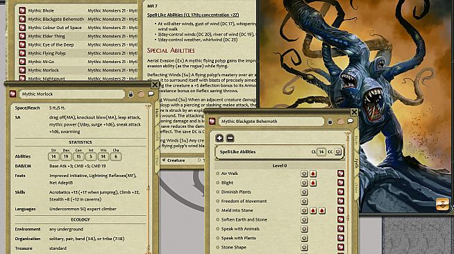 Fantasy Grounds - Mythic Monsters #21: Mythos Too (PFRPG)